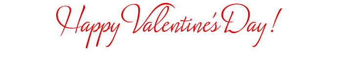Happy Valentine's Day!