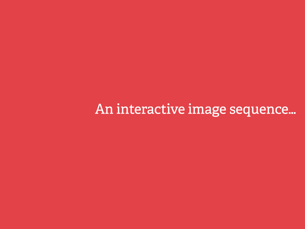 An interactive image sequence…