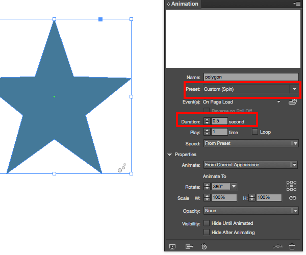 custom settings