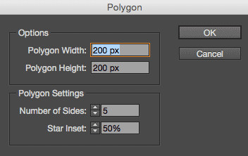 polygon options