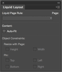Liquid Layout panel