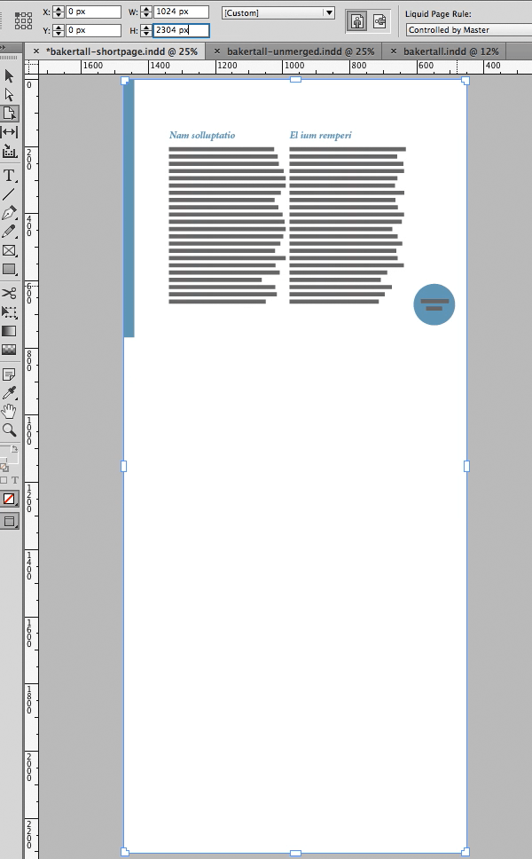 how to create a bookmark indesign